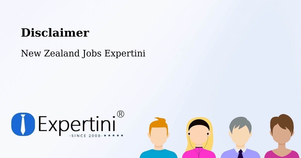 Disclaimer – Eltham - New Zealand Jobs Expertini